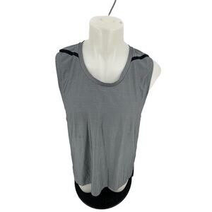 Nike Medium Men AR0198-043 Pullover Active Tank Top Grey Round Neck Q100